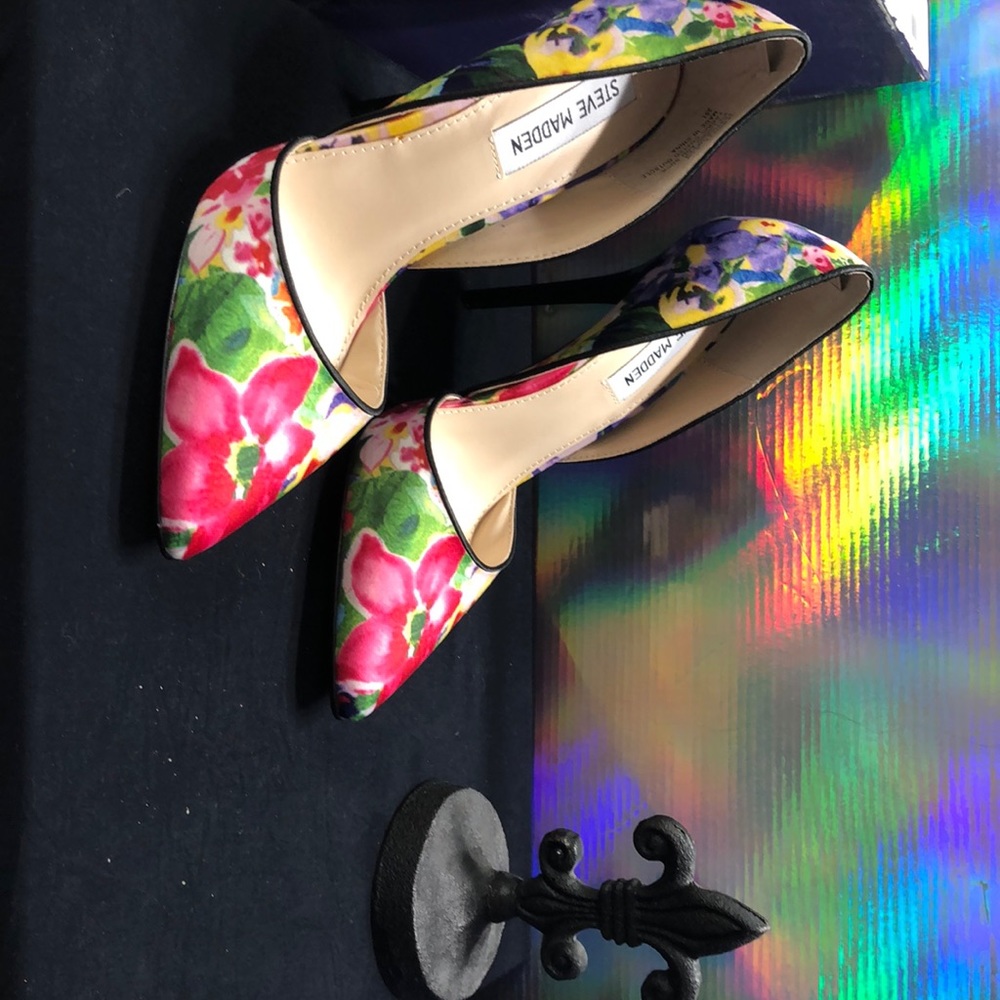Steve Madden Floral High Heels